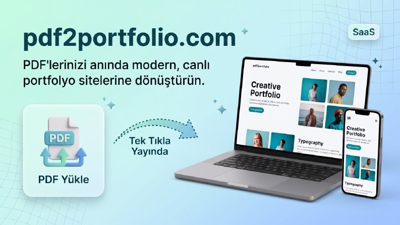 pdf2portfolio.com - PDF Yükle, Portfolyo Sitesi Hazır 