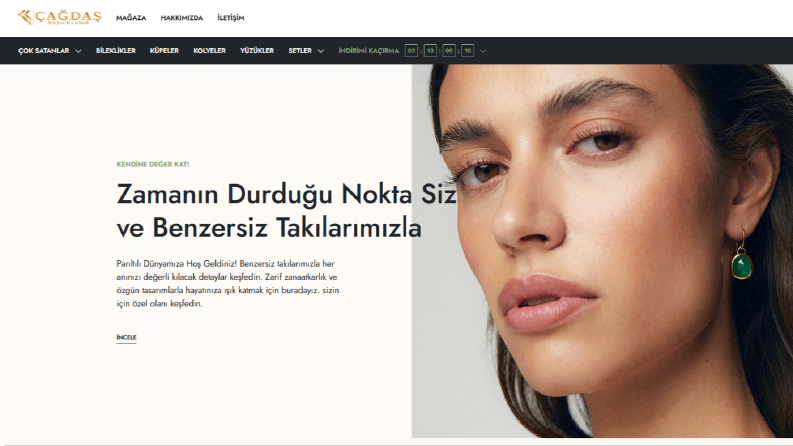 E-Satış Web Site Çalışmam