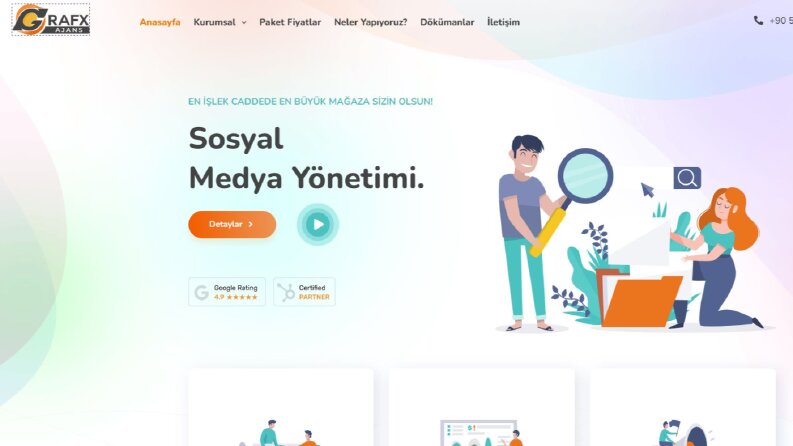 Grafx Ajans Wordpress Kurumsal Site Tasarımı