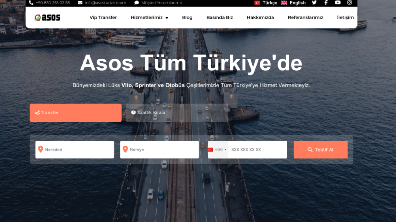 Asosturizm Altyapı Geliştirmesi