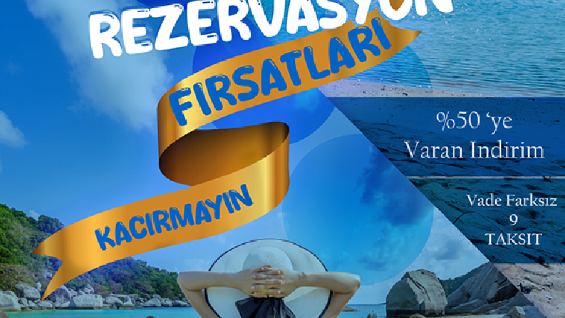JOLLY MARKASININ TATİL AFİŞİ