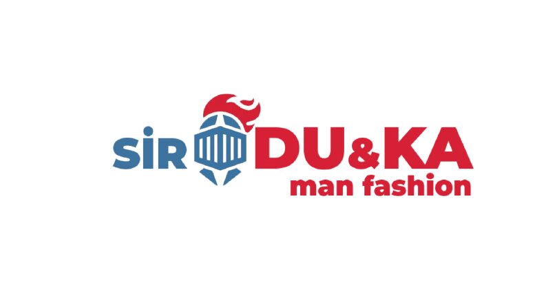 Duka Man Fashion için hazırlamış olduğum logo tasarımı