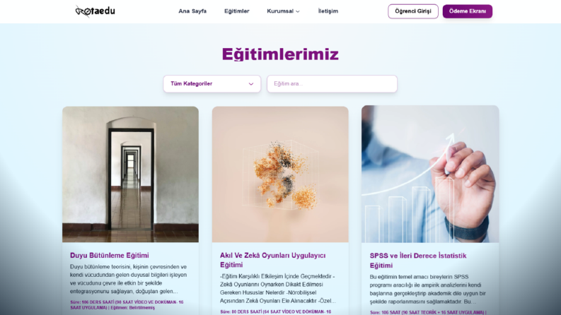 Eğitim Sitesi