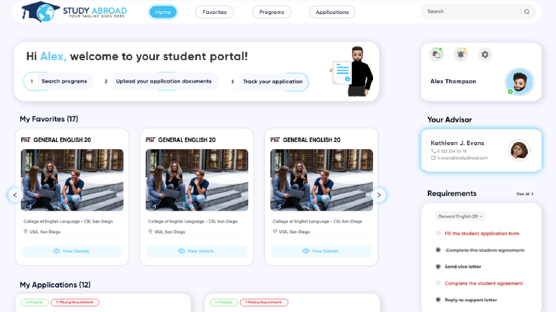 Dashboard Web Design