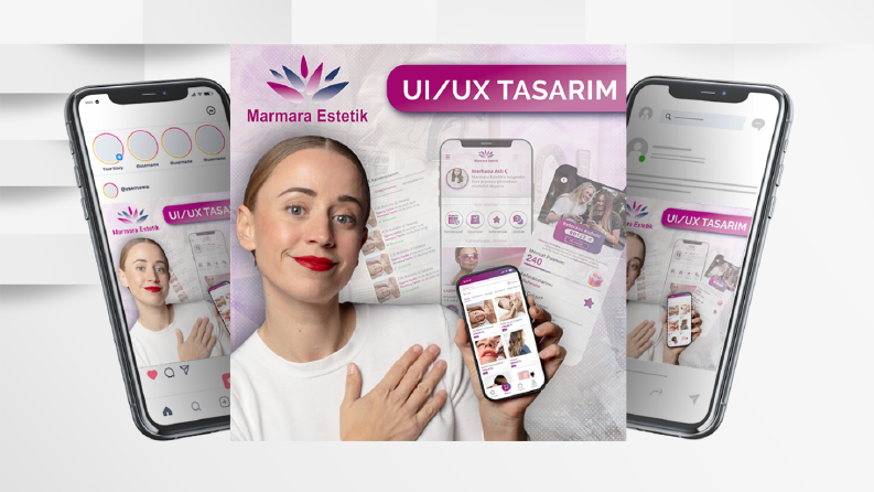 Marmara Estetik UI/UX Post Tasarımı