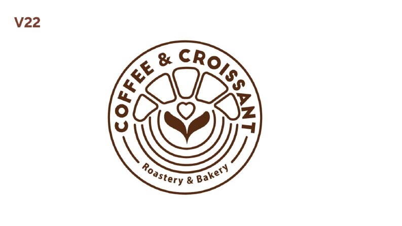 Coffee Croissant – Logo Tasarımı & Marka Konsepti
