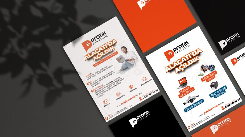 Kartvizit, broşür çalışmalarım