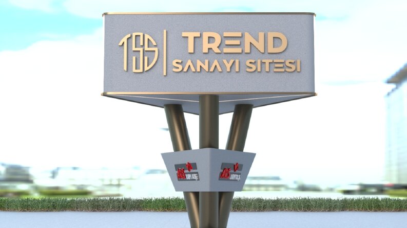 Tag ve Cephe Tabelaları için Tasarım & Render 