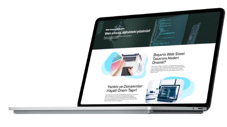 Dijital Ajans Web Sitesi Sayfa Tasarımı