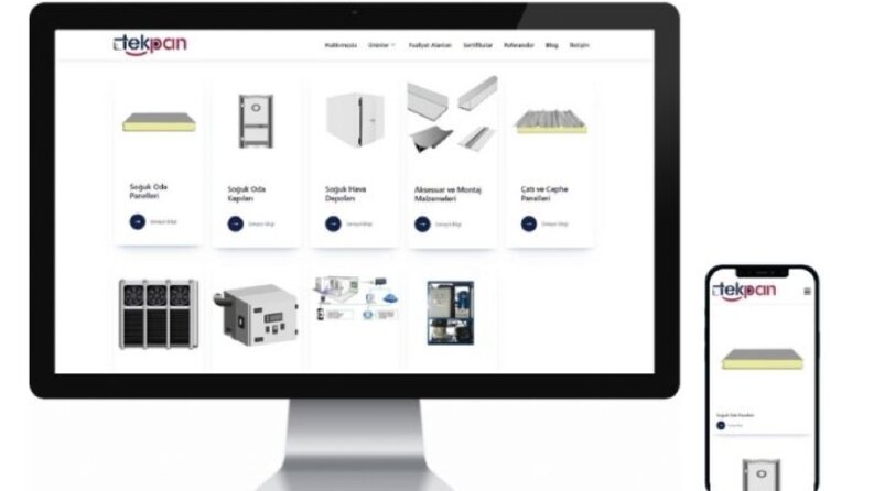 Panel Üretimi Yapan Firmaya Ait Web Site