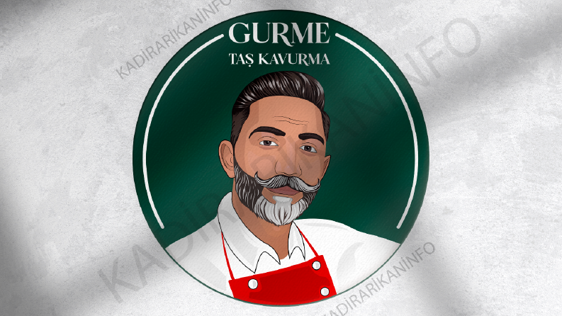 GURME TAŞ KAVURMA LOGO TASARIMI