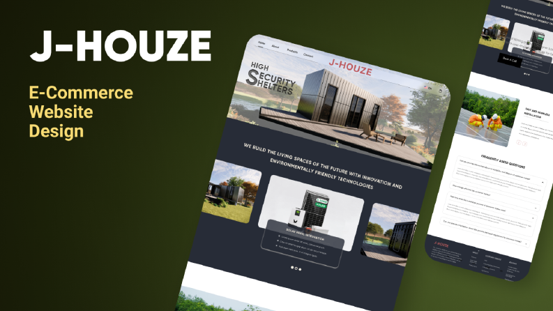 Prefabricated House Web Design