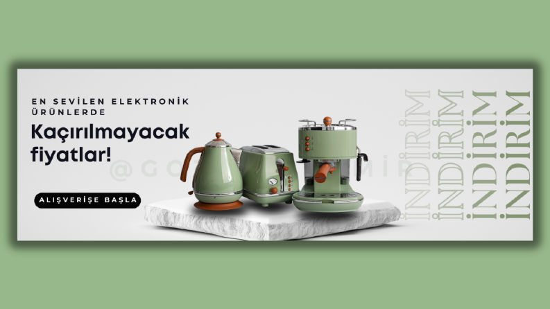 E-Ticaret Banner Tasarımı 