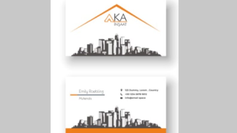 Aka İnşaat-Kartvizit Tasarımı