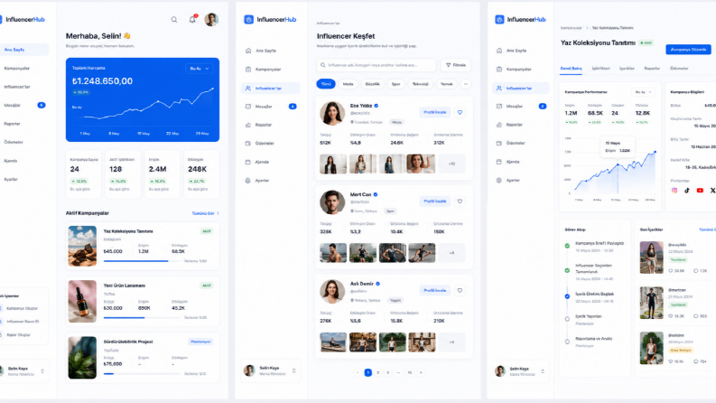 InfluencerHub — Bütünleşik Influencer Marketing & Veri Anali