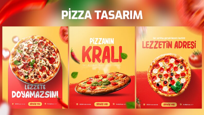 Pizza tasarım