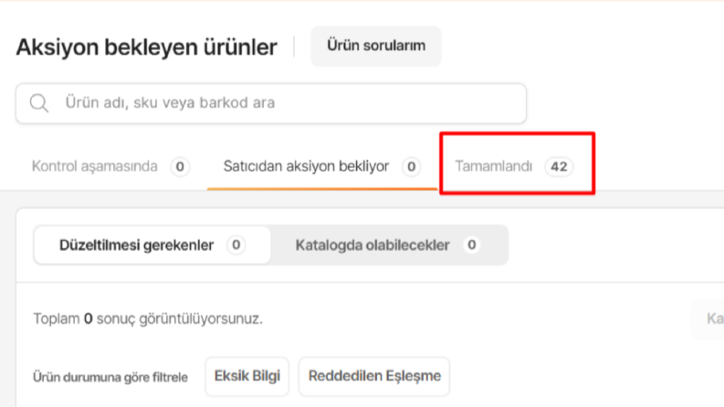 Ürün & Veri Girişi