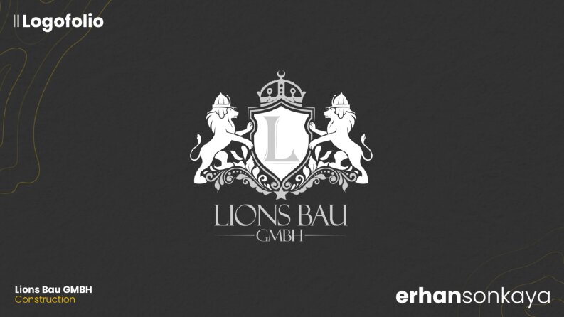 Lions Bau İçin Logo Tasarımı