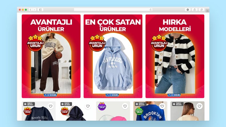 Modagen - Süper Alışveriş Günleri Trendyol Mağaza Tasarımı