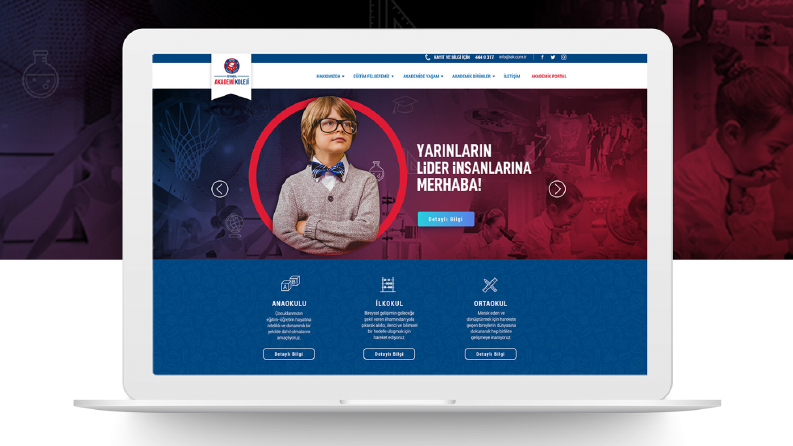 Akademi Koleji Website Tasarım