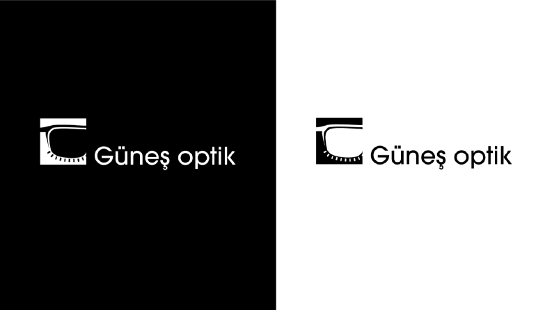 Güneş optik logo tasarımı