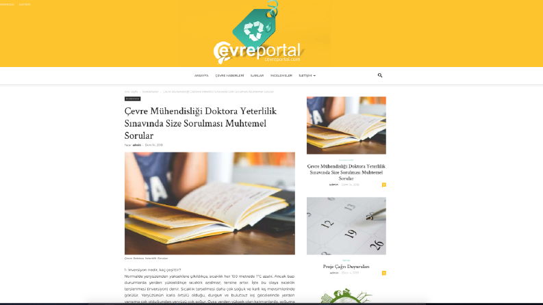 Wordpress İş örneğim
