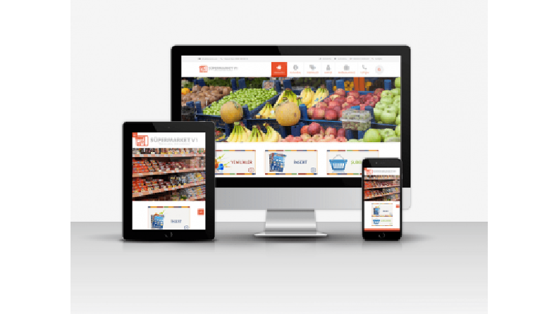 Supermarket Site Çalışmam