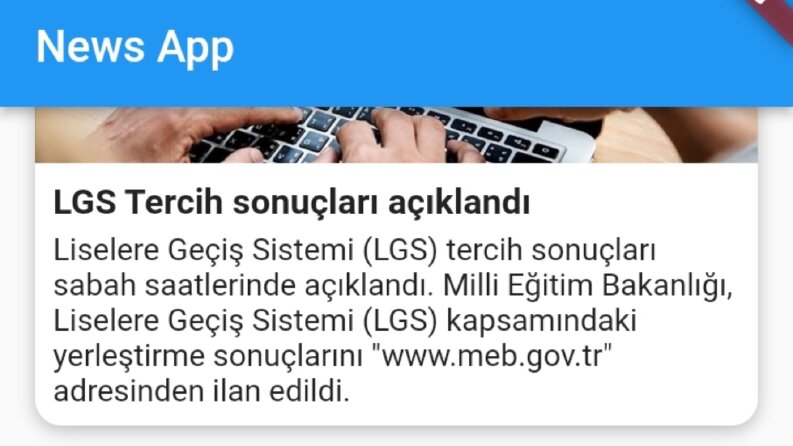 Mobil Haber Uygulaması