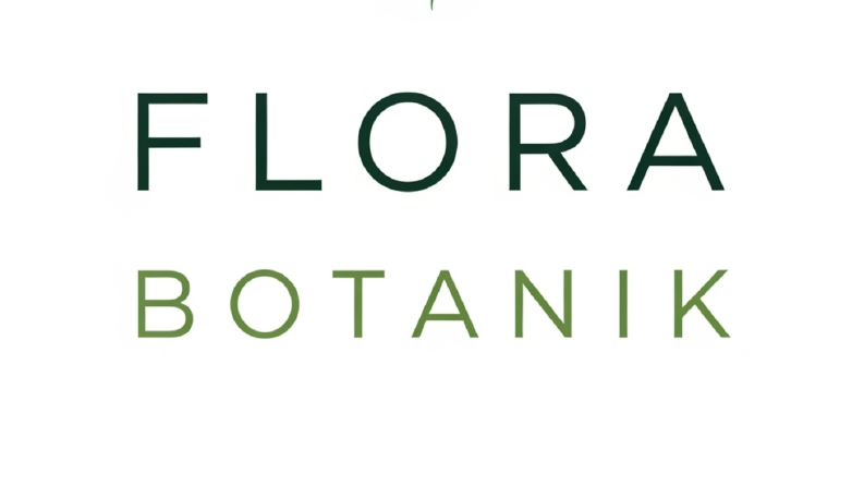 Doğadan İlham Alan "Flora Botanik" Logosu