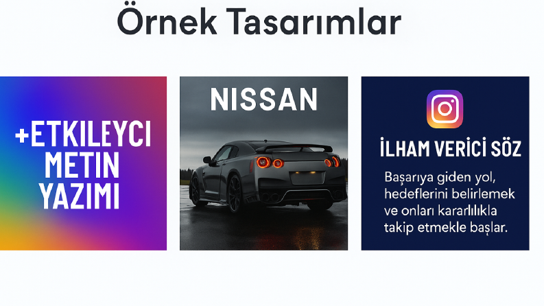 Sosyal Medya Post Tasarımı ve Metin Yazımı Örnekleri
