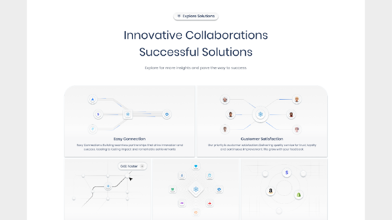 Ulak Landing page-Bento Grid