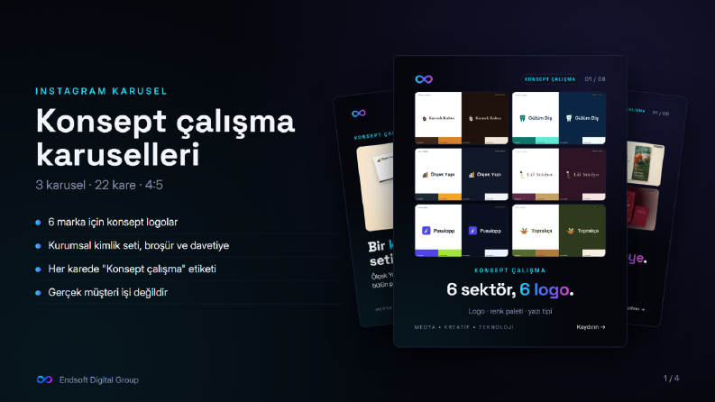 Endsoft — Konsept Çalışma Karuselleri