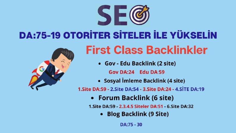 Birinci Sınıf Backlink Çalışması