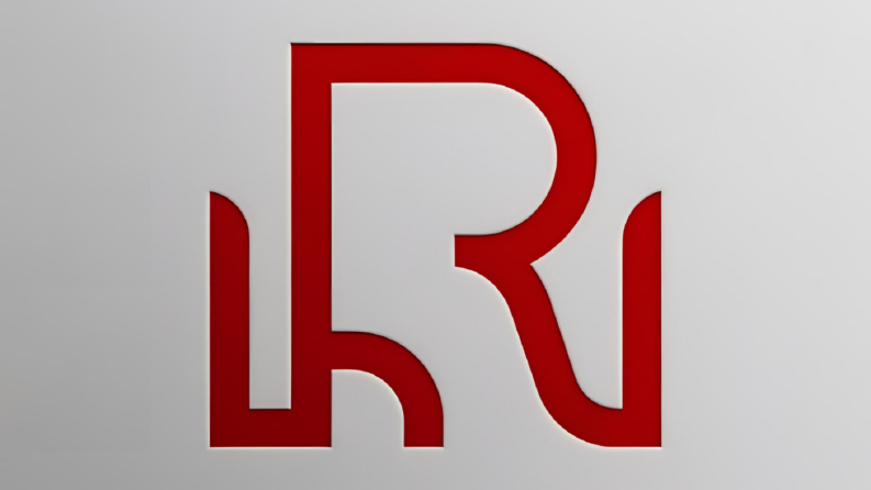 Minimalist R Harf Logosu