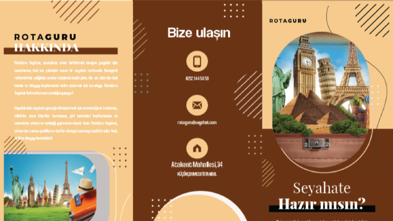 Kurgusal El İlanı Ve Broşür Tasarımı