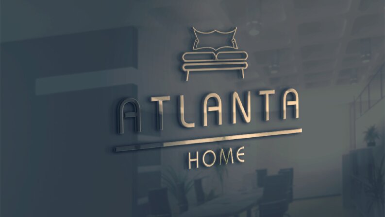 ATLANTA HOME Logo & Kartvizit Tasarımı 