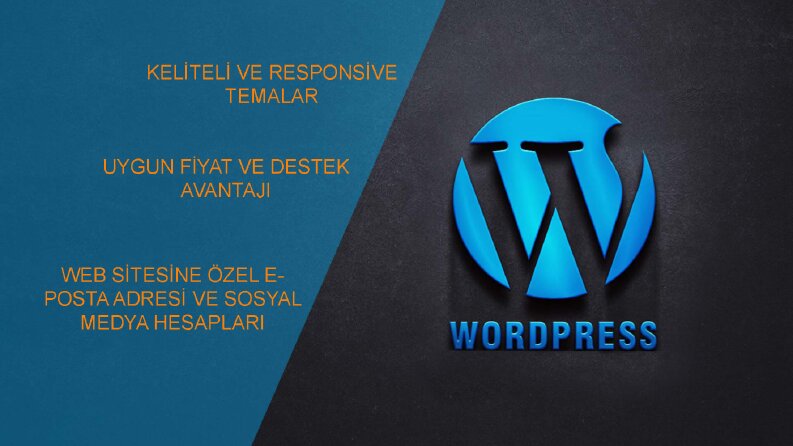 Wordpress kullanarak verdiğim hizmetler