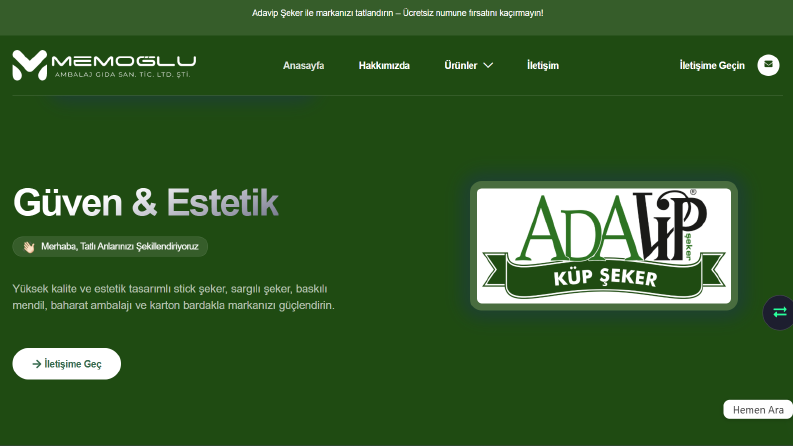 Ambalaj Web Sitesi