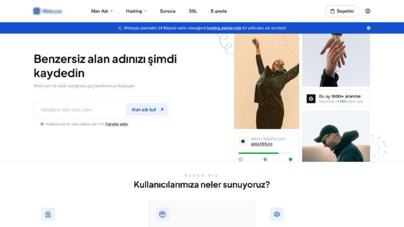 Webryze - Web Arayüz Çalışması