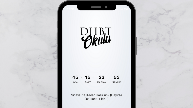 DHBT MOBİL UYGULAMASI