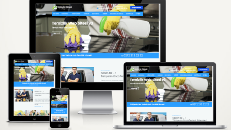 Temizlik Halı Yıkama Web Sitesi