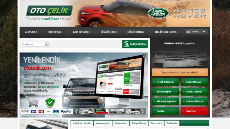 Otocelik - E-Ticaret