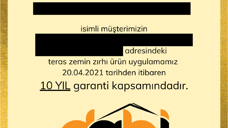 Garanti Belgesi