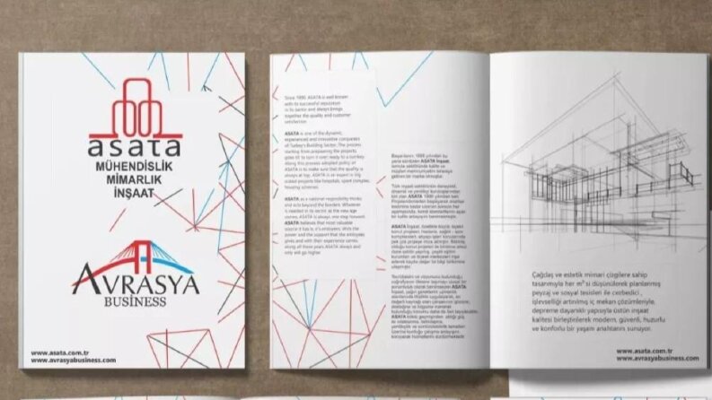 Asata Mühendislik Katalog Tasarımı