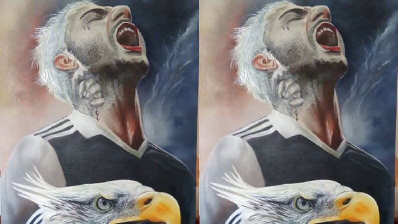 60x120 Ricardo Quaresma Çalışmam