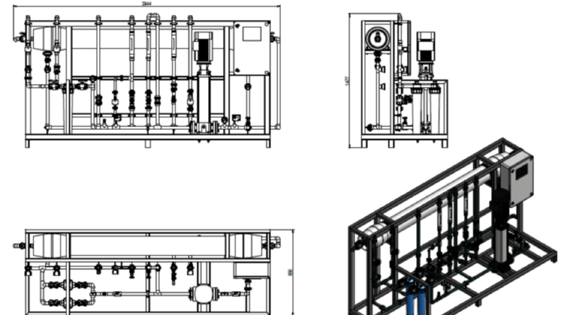 Autocad 2D Teknik Resim Çizim