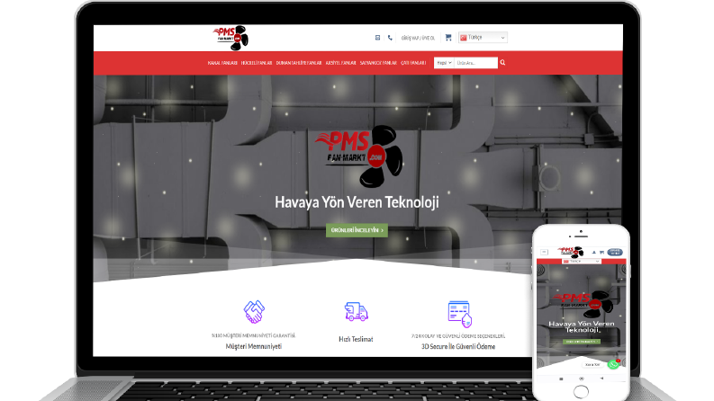PMSFAN - Web Site Projesi