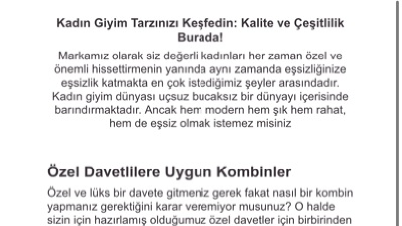 Ben sizler için web site veya bloglarınıza özgün metinler yazabilirim