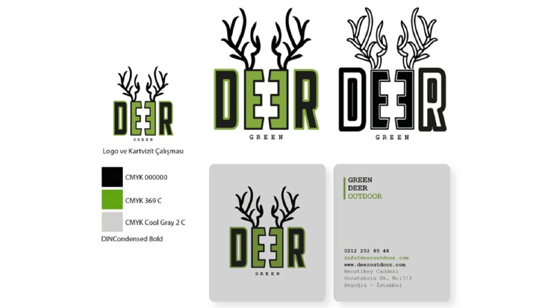 Outdoor Giyim Markası Konsept Logo Çalışması