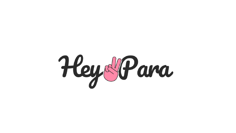 HeyPara için yaptığım logo çalışması